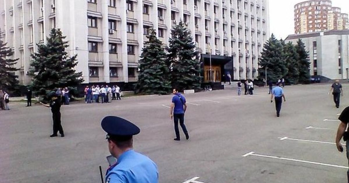 В Одесской ОГА работают правоохранители