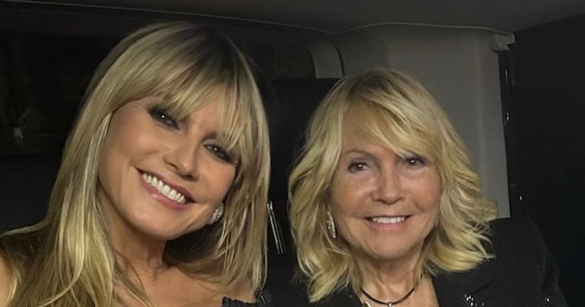 Гайді Клум із мамою Ерною