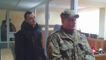 В Шевченковском суде рассматривают дело лидера &quot;Азов-Крым&quot; Станислава Краснова и его девушки / © Фото Натальи Нагорной/ТСН