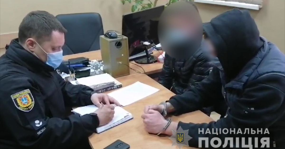 В Одесі затримали злодіїв разом із сейфом_1 / © Департамент коммуникации Нацполиции Украины