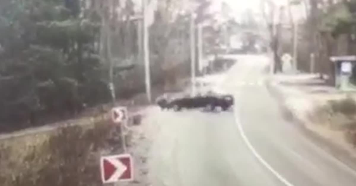 З’явилось відео аварії під Києвом, в якій постраждали двоє дітей