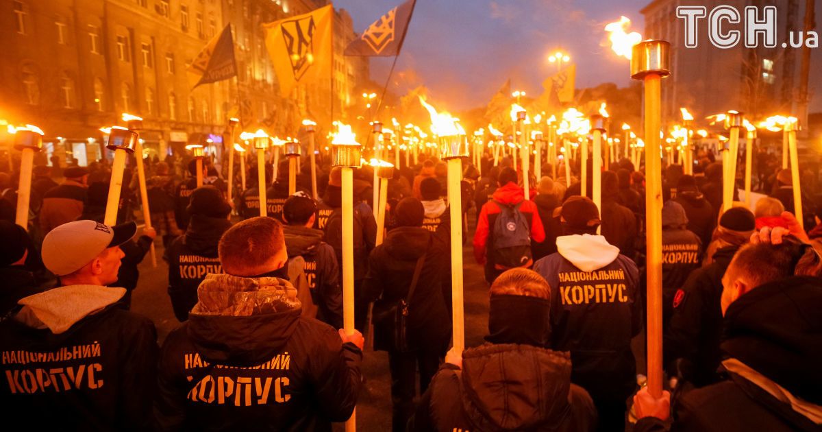 Марш УПА яскраво пройшов Хрещатиком і завершився концертом на Подолі