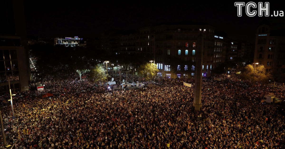 барселона, протест 17.10_8 / © Reuters