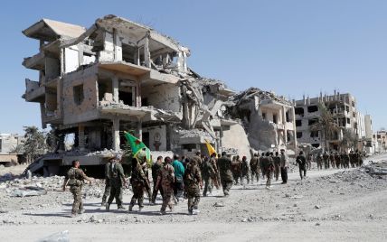 Беспилотник снял руины Ракки после жестоких боев с исламистами