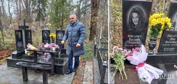 Чоловік Руслани Писанки встановив пам'ятник на її могилі / © obozrevatel.com
