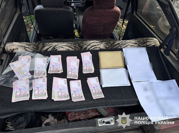 Гроші, виявлені в організаторів схеми