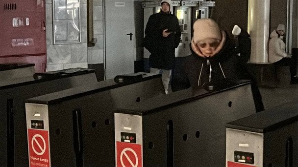Блэкаут в метро / © ТСН