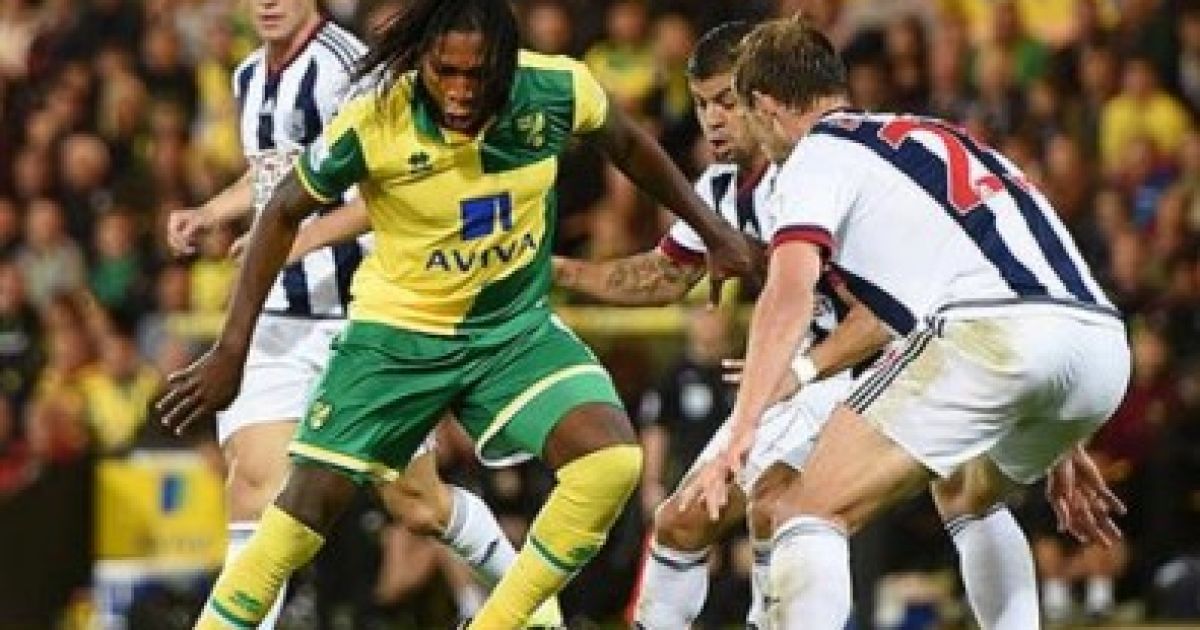 Мбокани помог "Норвичу" победить "Вест Бромвич"