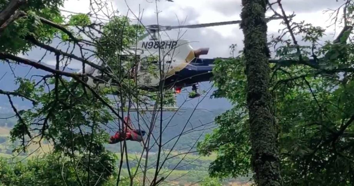 У Каліфорнії жінка вижила після того, як на машині вилетіла зі 140-метрової скелі