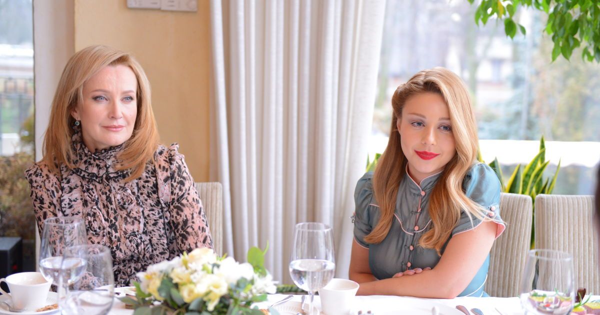 Тина Кароль встретилась с актерами &laquo;Хозяйки&raquo; / © пресс-служба канала "1+1"