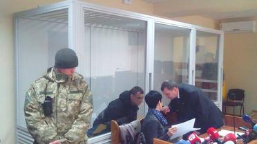 В Шевченковском суде рассматривают дело лидера &quot;Азов-Крым&quot; Станислава Краснова и его девушки / © Фото Натальи Нагорной/ТСН