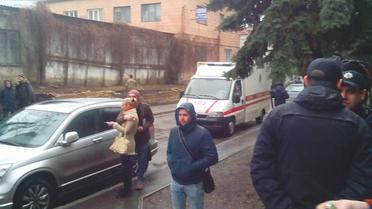 В Шевченковском суде рассматривают дело лидера &quot;Азов-Крым&quot; Станислава Краснова и его девушки / © Фото Натальи Нагорной/ТСН