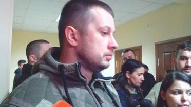 В Шевченковском суде рассматривают дело лидера &quot;Азов-Крым&quot; Станислава Краснова и его девушки / © Фото Натальи Нагорной/ТСН