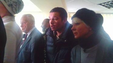 В Шевченковском суде рассматривают дело лидера &quot;Азов-Крым&quot; Станислава Краснова и его девушки / © Фото Натальи Нагорной/ТСН