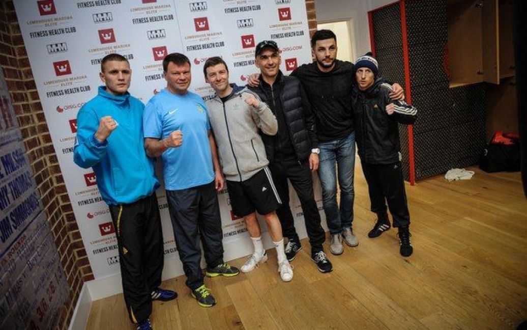 Тренировка "Атаманов" / © Федерация бокса Украины