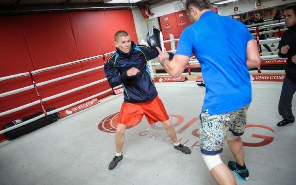 Тренировка "Атаманов" / © Федерация бокса Украины