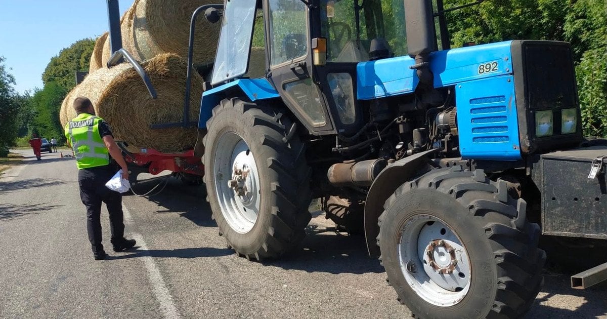 П’яний водій трактора на Київщині збив 6-річну дівчинку: подробиці