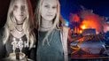 Погибшие школьницы Татьяна Сыроватко и Екатерина Лысенко. Коллаж ТСН.ua