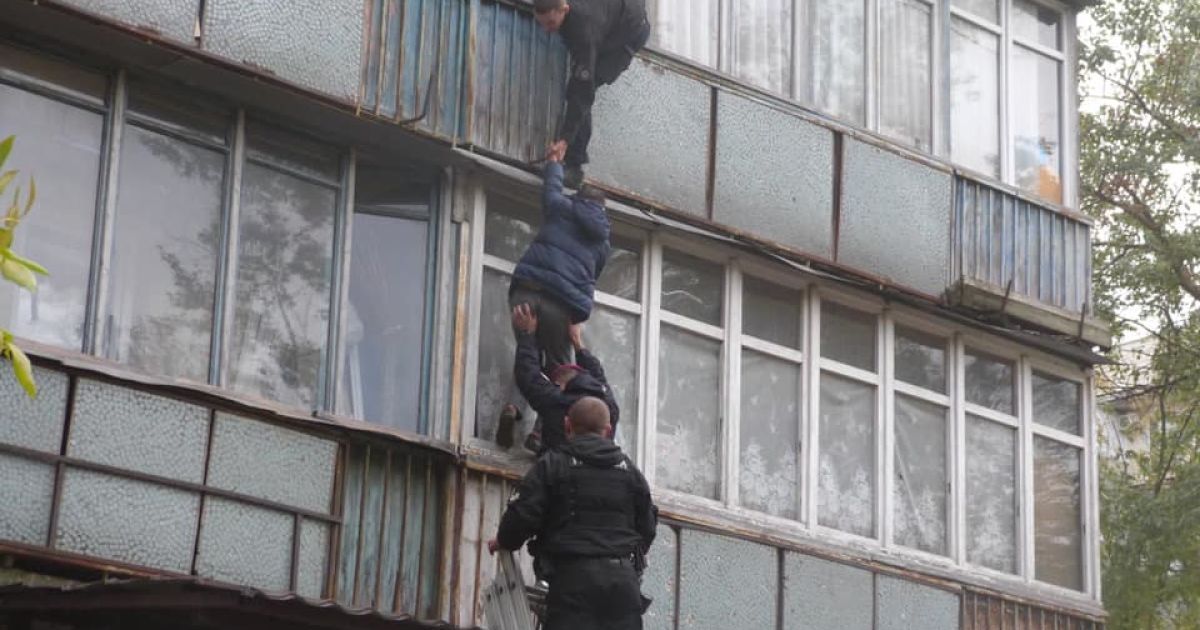 Пожежа на Лісовому у Києва_1 / © Министерство внутренних дел Украины