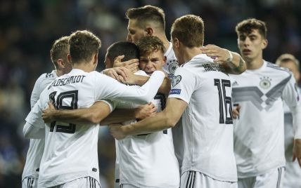 Сборная Германии вдесятером разгромила Эстонию в отборе к Евро-2020