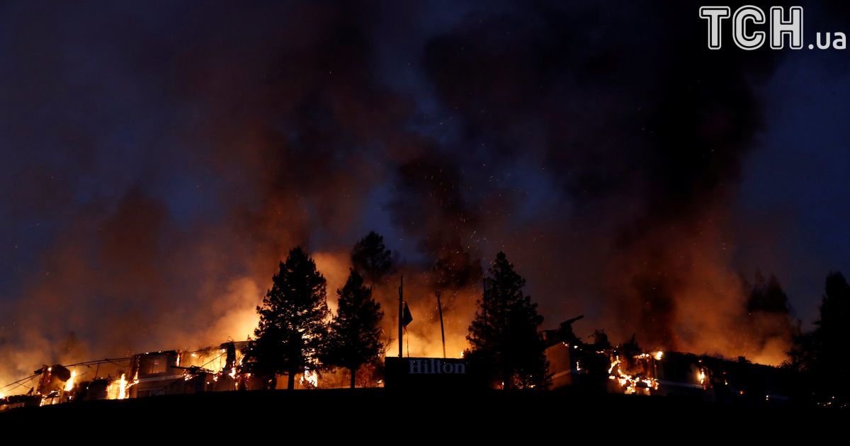 Количество жертв лесных пожаров в США снова возросло