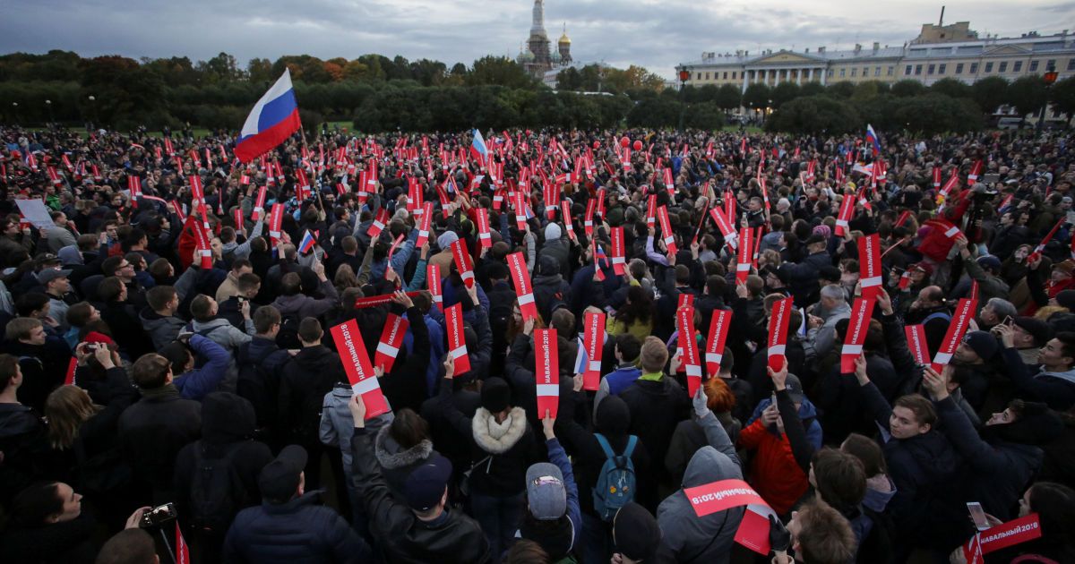 затримання активістів у Санкт-Петербурзі_6 / © Reuters