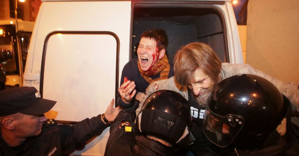 затримання активістів у Санкт-Петербурзі_1 / © Reuters