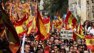 мітинг за каталонію в складі іспанії_24 / © Reuters