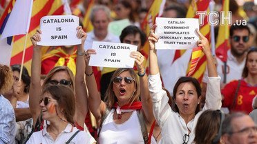 мітинг за каталонію в складі іспанії_21 / © Reuters