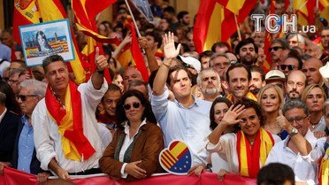 мітинг за каталонію в складі іспанії_23 / © Reuters