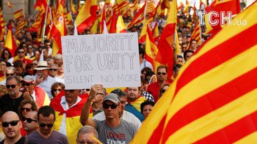 мітинг за каталонію в складі іспанії_28 / © Reuters