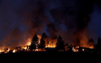 Количество жертв лесных пожаров в США снова возросло