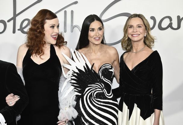 Моллі Рінгуолд, Демі Мур та Каліста Флокхарт / © Associated Press