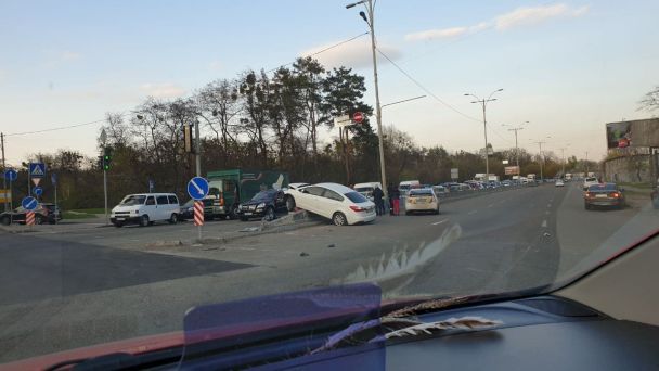 ДТП у Києві 29 квітня / © ТСН.ua