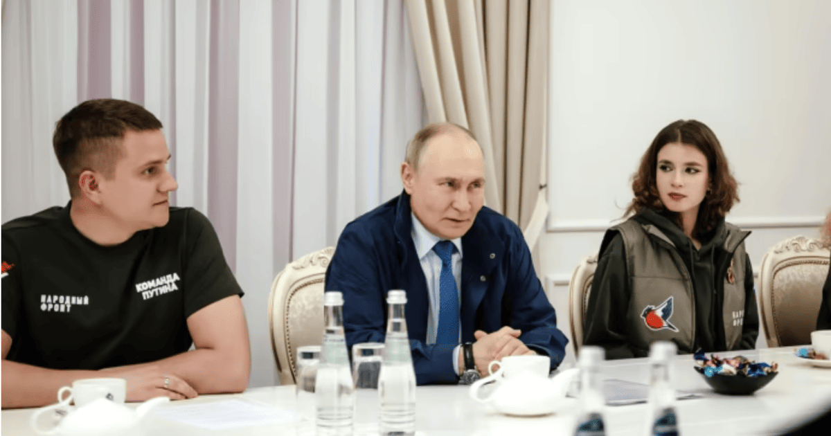 Володимир Путін у Курській області