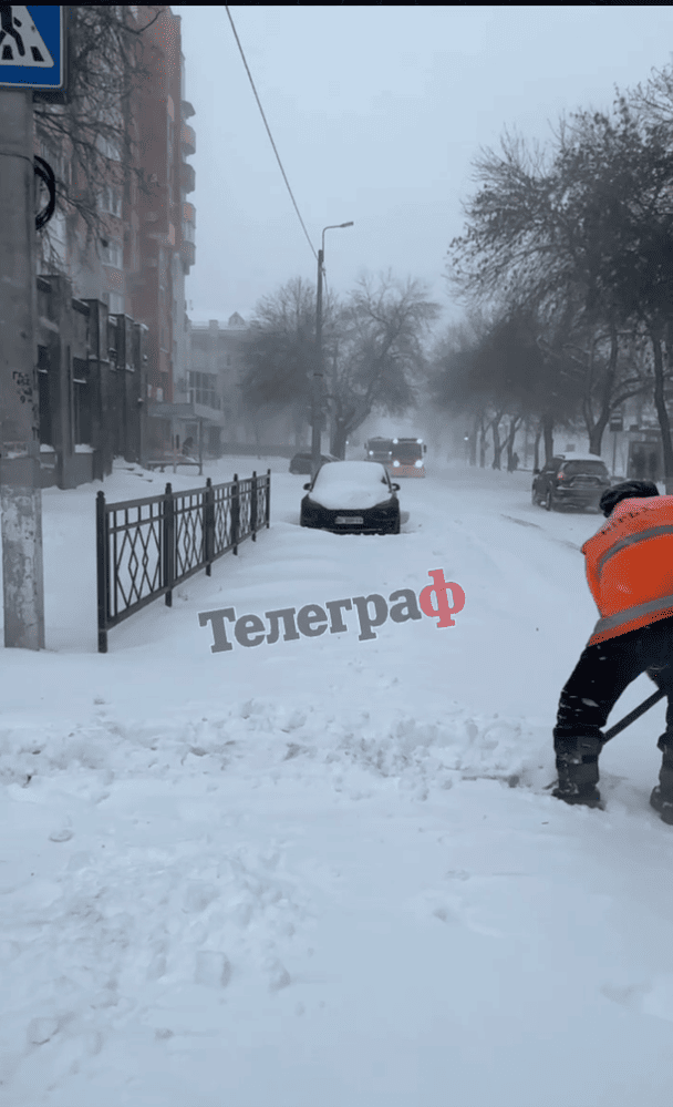 Сніговий «колапс» на Полтавщині / © Фото з відкритих джерел