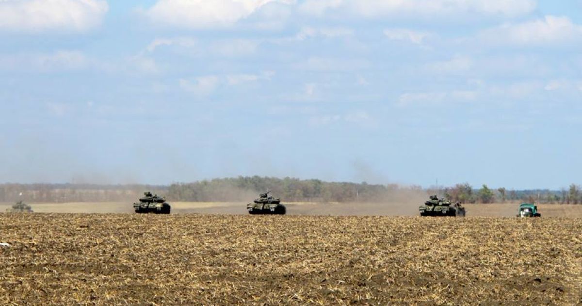 Под Мариуполем прошли масштабные военные учения / © Информационно-аналитический центр СНБО