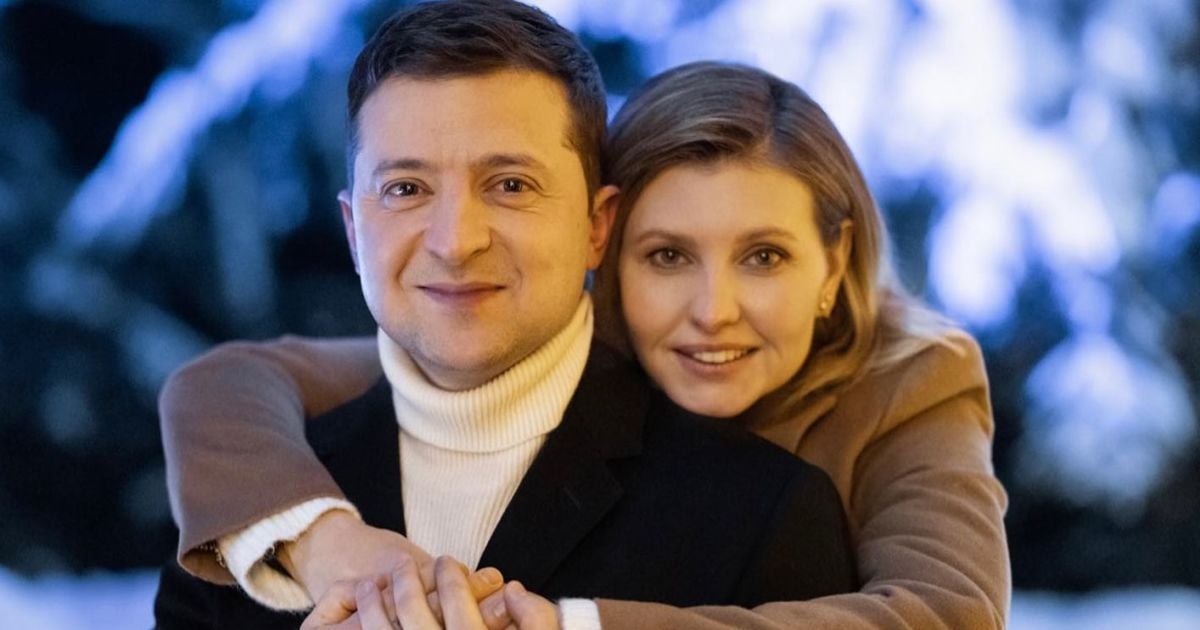 Олена Зеленська з чоловіком Володимиром