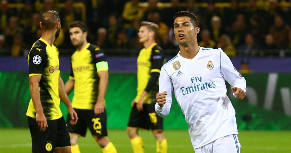 Роналду признан лучшим игроком недели Лиги чемпионов