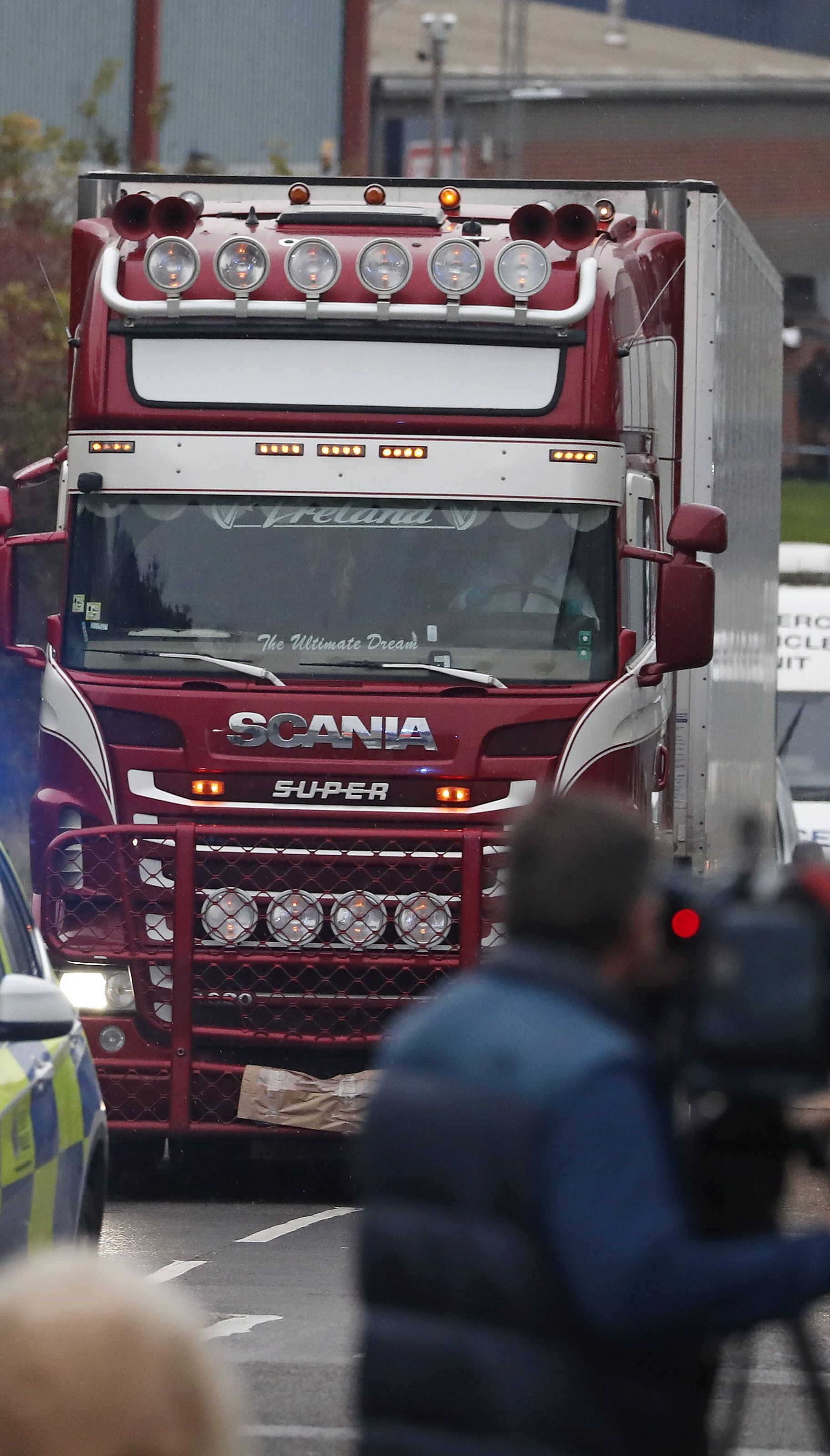 У Британії водія вантажівки, в якій знайшли 39 трупів, поліція підозрює у вбивстві