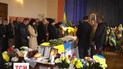 На Львівщині поховали загиблого в зоні АТО офіцера Віталія Кравченка