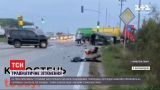 На трассе "Киев-Ковель" внедорожник протаранил служебную машину "Укрпочты"