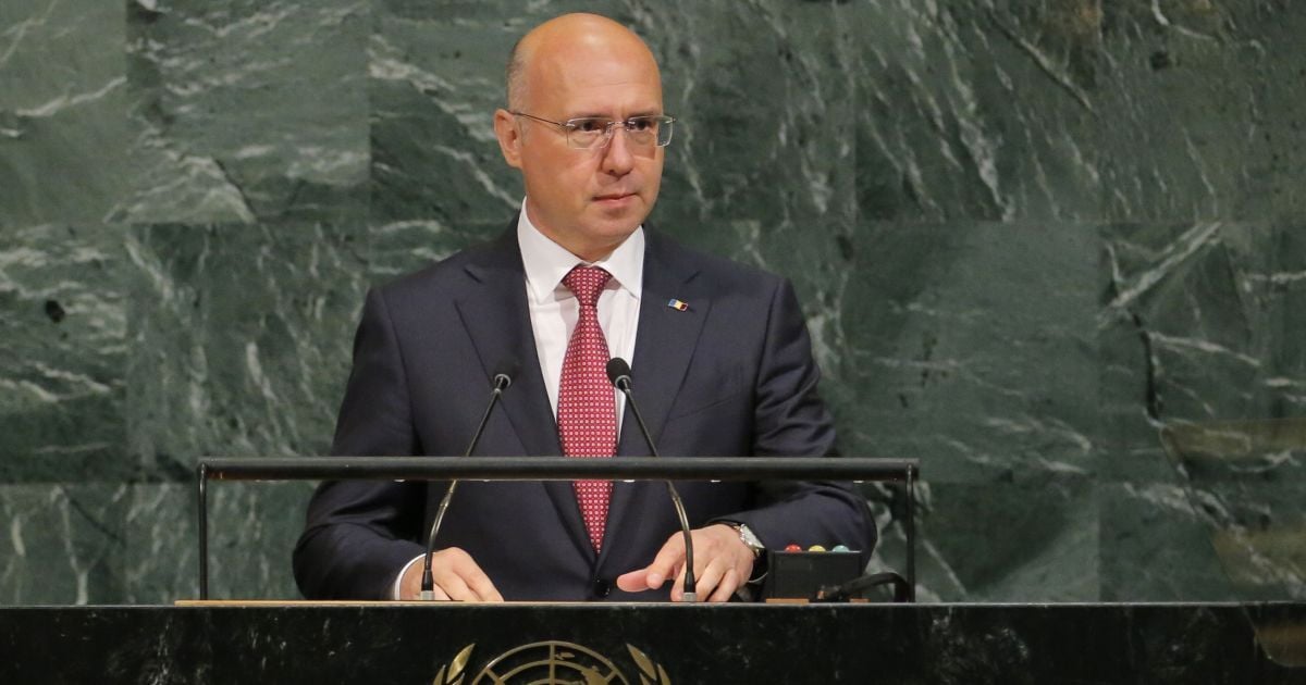 Премьер Молдовы в ООН потребовал вывести российские войска из Приднестровья