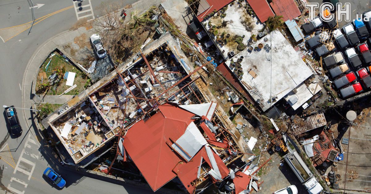 Зруйновані будинки у районі Круз Бей, острів Сент-Джон. / © Reuters