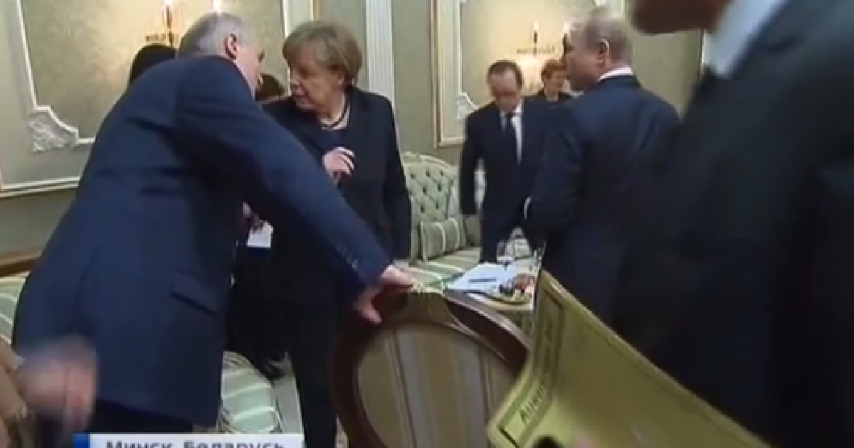 С Путиным произошел очередной конфуз.