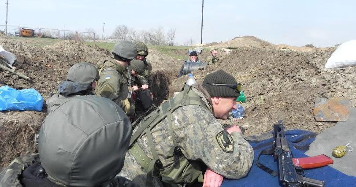 Бойові дії на Донбасі тривають уже більше року