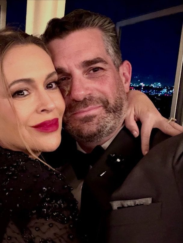 Алісса Мілано та її чоловік Девід Бугліарі / © Instagram Алісси Мілано