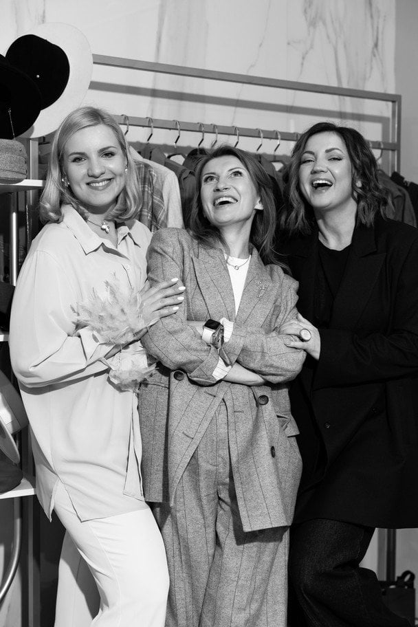 Анна Малиновська, Ірина Агрес та Оля Цибульська/Фото Анни Дворянець