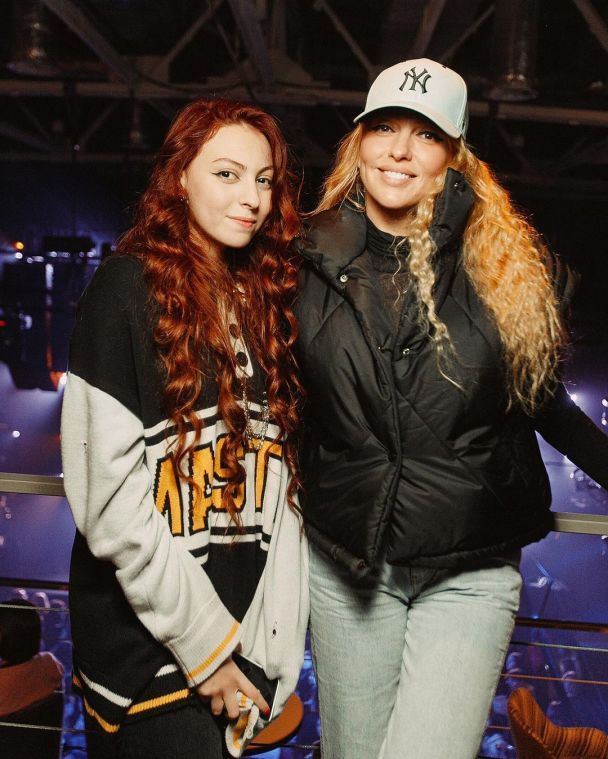 Оля Полякова з донькою Марією / © instagram.com/mashapolyakova