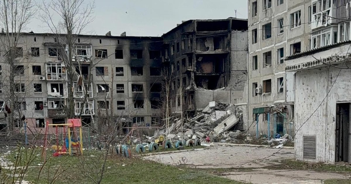 Руины в Покровске